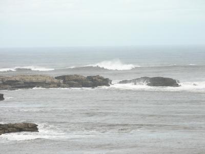 se salian las olas