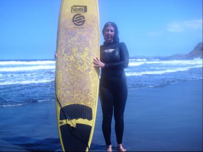 una foto de la mámma surfera!!