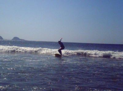 clase de surf con raul
