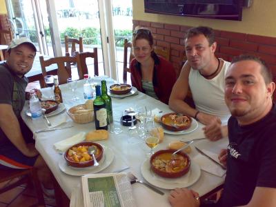 de comida luego en salinas