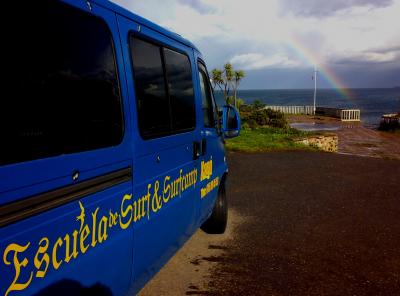 y un último arco iris esperando a que escamp(l)e...