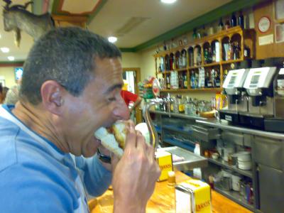 y ya a la vuelta parada OBLIGATORIA en casa ehekiel,de villamanin...